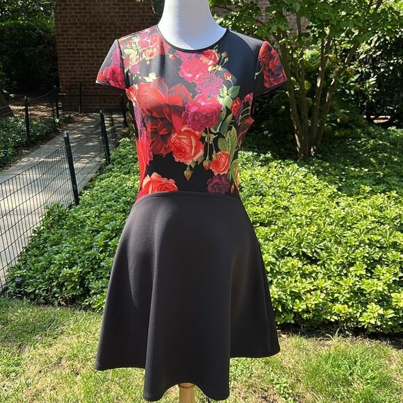 Ted Baker Floral Xylee Skater Dress - Picture 1 of 11